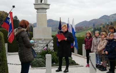 Komemoracija 29.10.2021 na Kamniških Žalah in 1.11.2021 na Prevojah v Tuhinju