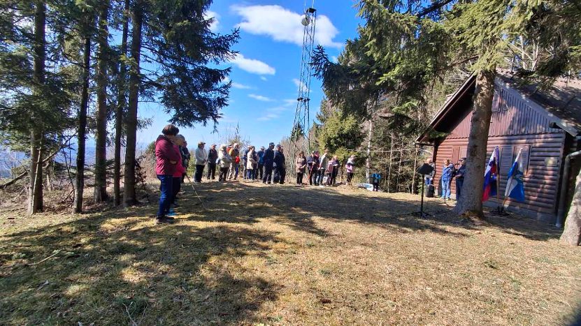 Spominska slovesnost v čast padlim partizanom nad Malim Rakitovcem