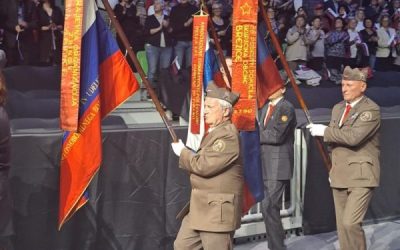 Prapori ZB NOB sodijo na državno proslavo